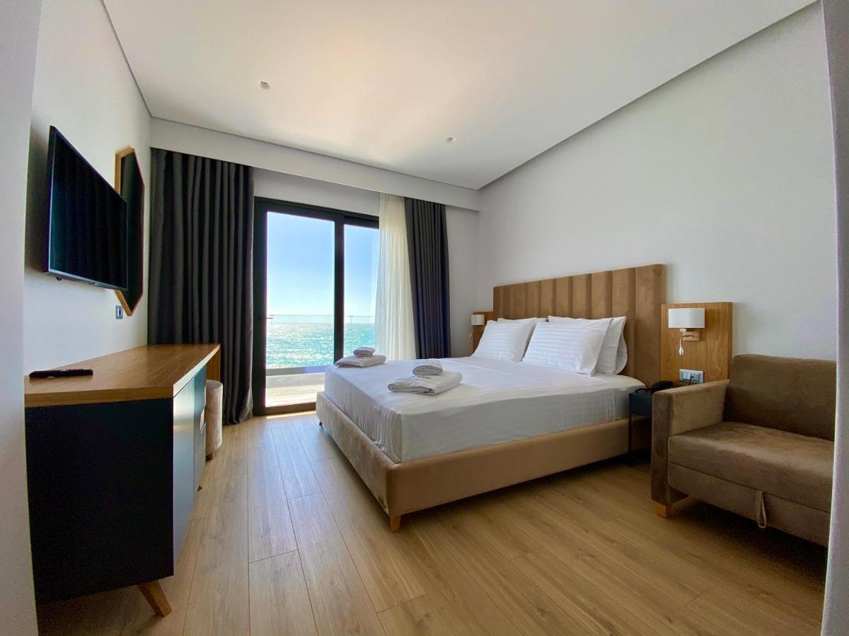 El Primero Hotel Sarande Bagian luar foto