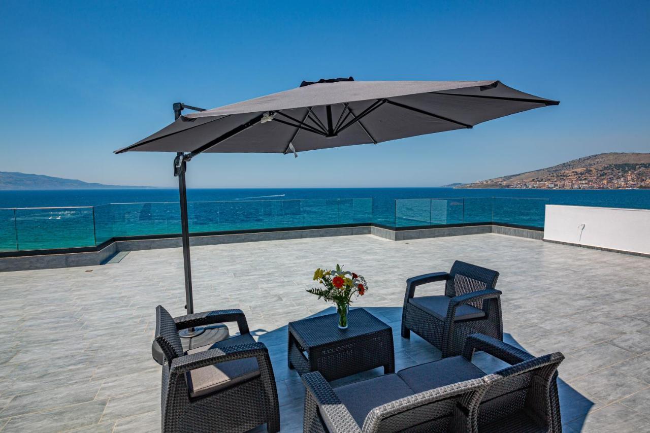 El Primero Hotel Sarande Bagian luar foto