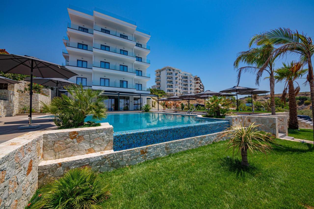 El Primero Hotel Sarande Bagian luar foto