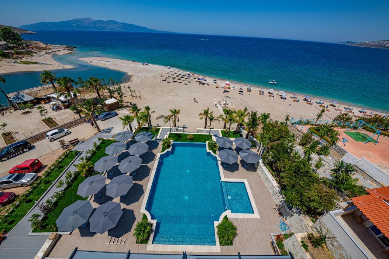 El Primero Hotel Sarande Bagian luar foto