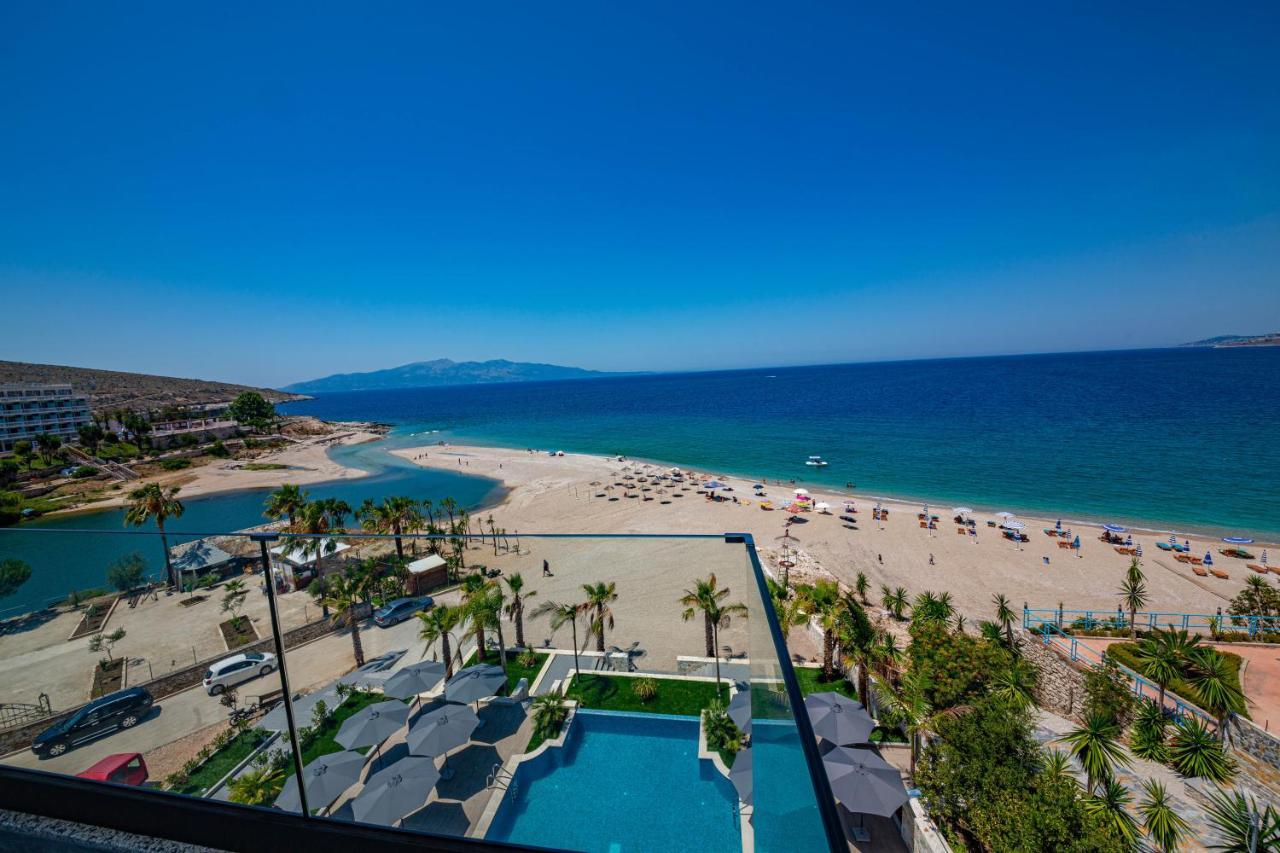 El Primero Hotel Sarande Bagian luar foto