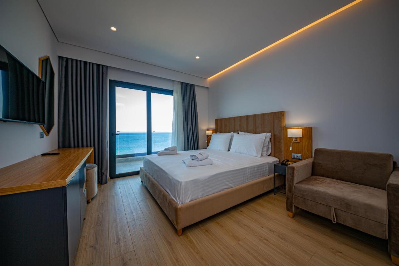 El Primero Hotel Sarande Bagian luar foto