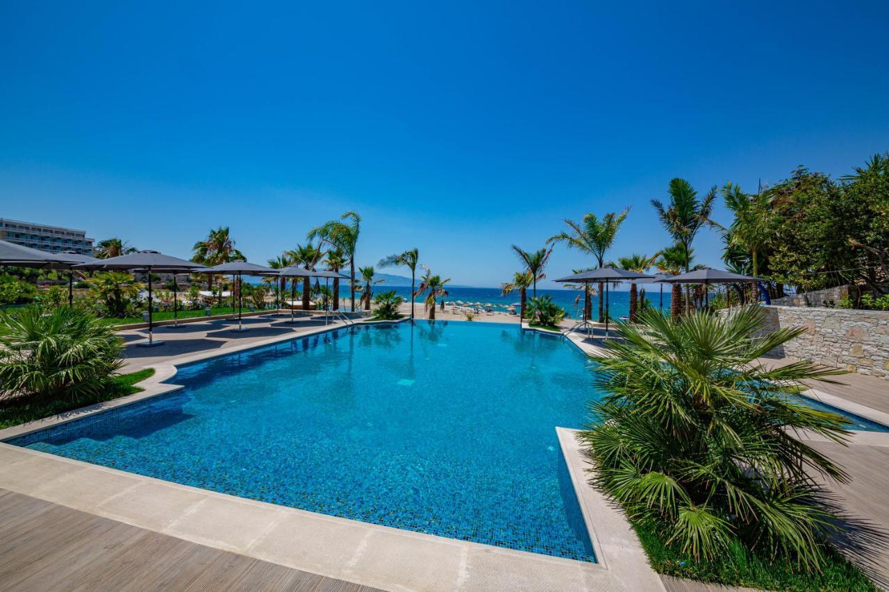 El Primero Hotel Sarande Bagian luar foto