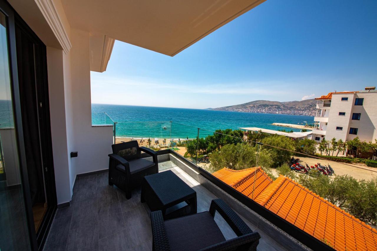 El Primero Hotel Sarande Bagian luar foto