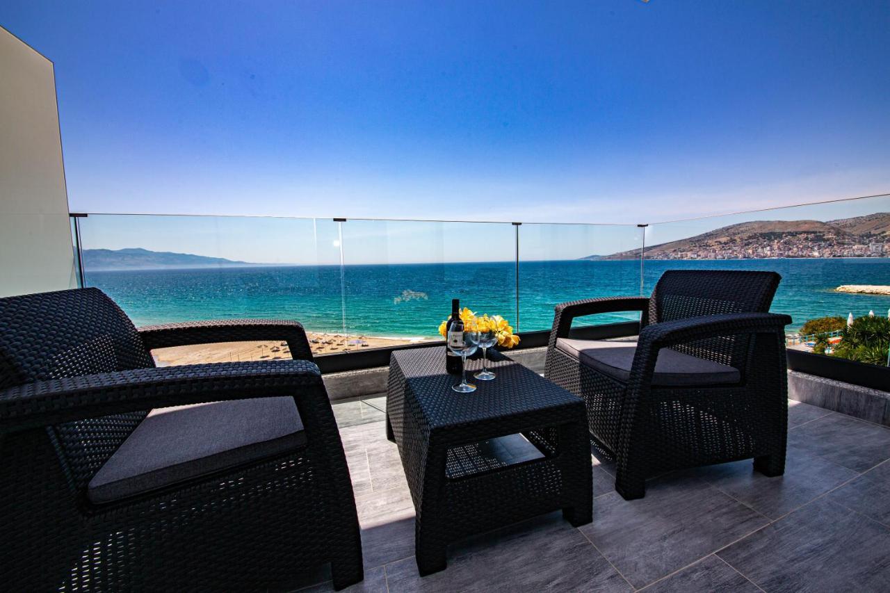 El Primero Hotel Sarande Bagian luar foto