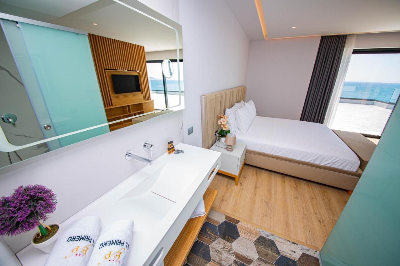 El Primero Hotel Sarande Bagian luar foto
