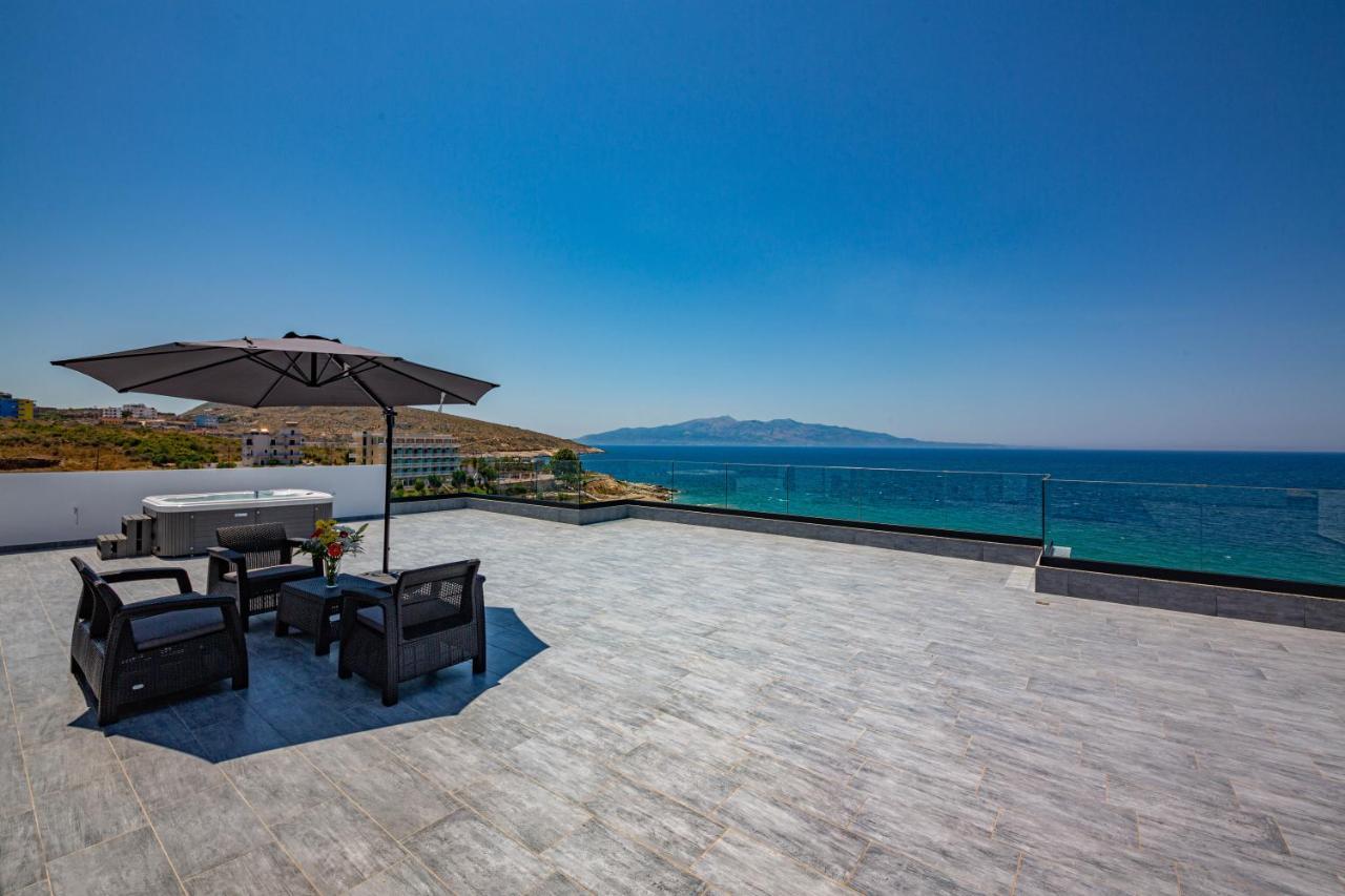 El Primero Hotel Sarande Bagian luar foto