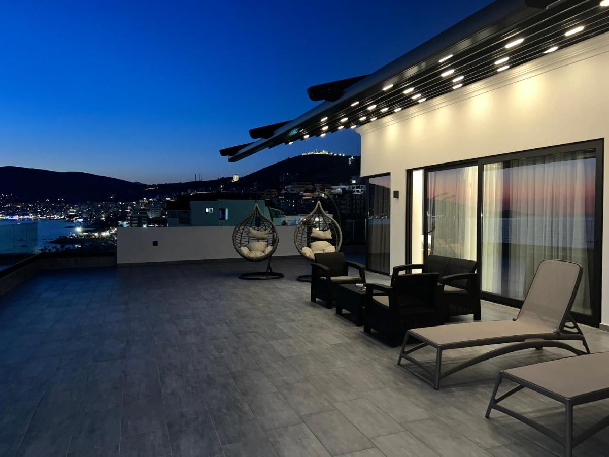 El Primero Hotel Sarande Bagian luar foto